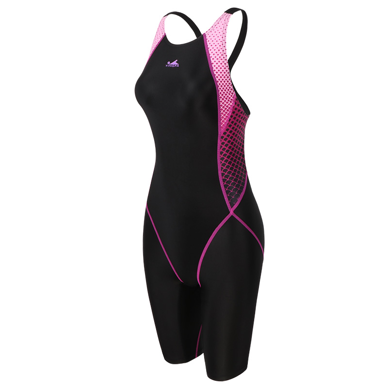 YINGFA Swimwear Women One Piece Swimsuit Sport Sharkskin Racing Competition Swimming Suits Female Training Bathing Suit S-XXL