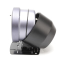CNSPEED 60MM Car Oil Pressure Gauges 0-10 BAR Oil Pressure Sensor With Sensor Black Face White/Amber Light Car meter YC101415