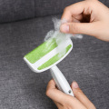 Mini Clothes Fur Remover 2 Heads Pet Hair Sofa Dust Brush Cleaning Tools J2Y