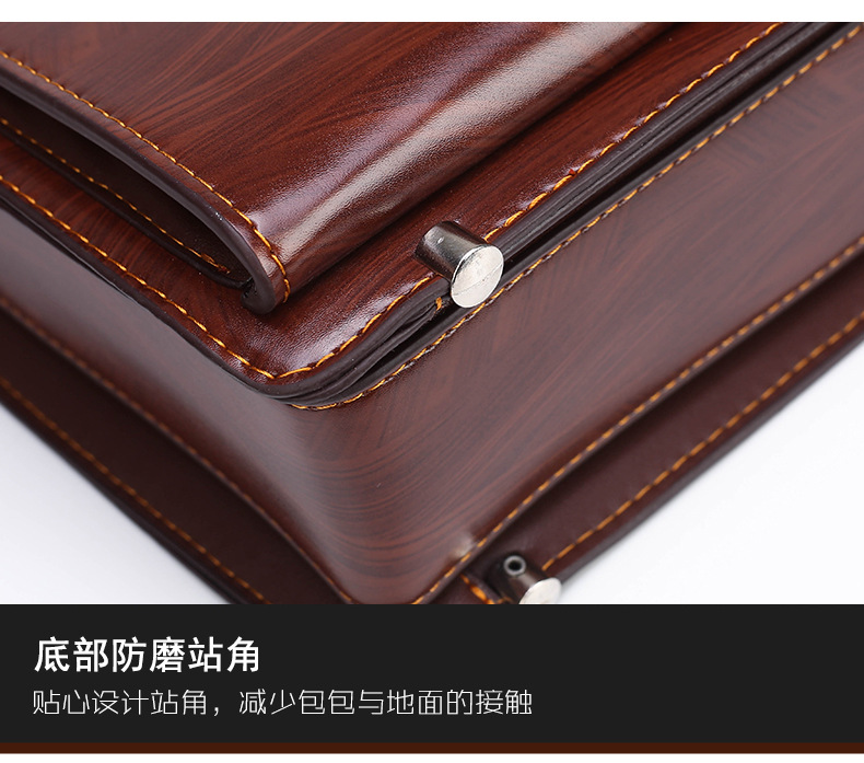 Men's bag office bags laptop portable code lock Business briefcase large capacity shoulder messenger computer luxury handbags