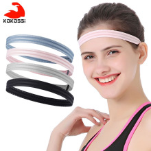 KoKossi Fashion Non Slip Sweatband for Adult Sport Fitness Headband Tennis Badminton Basketball Running Headbands Hot HairBands