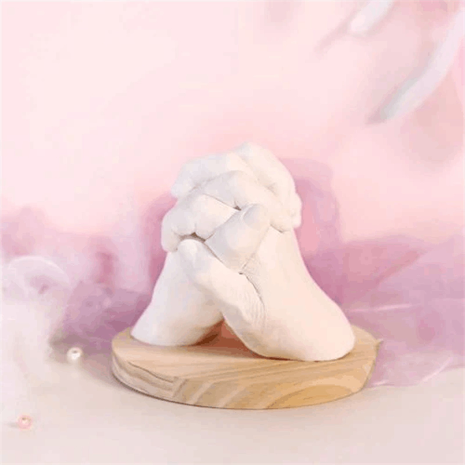 Cloning Powder Model DIY Gift Hand Mold Powder 3D Hand Mud Valentine's Day Decorate Couple Gift Gypsum Powder Souvenir Fashion