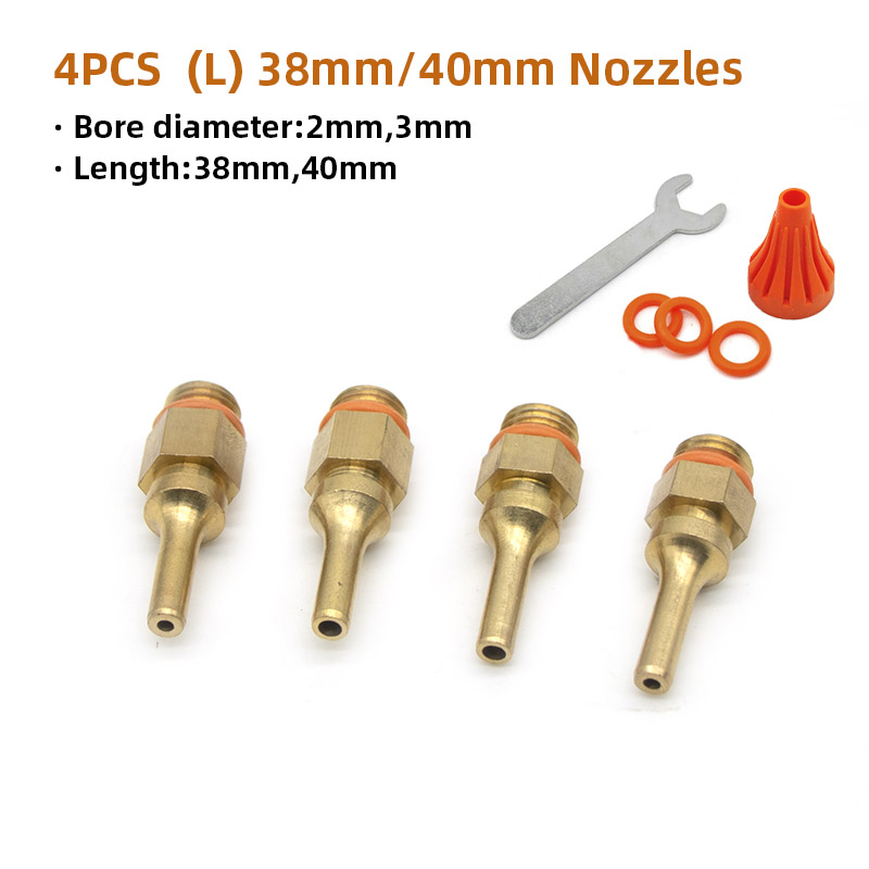 Hot Melt Glue Gun Nozzle Glue Gun Accessories Hot Glue Gun Replaceable nozzle Copper Gun Nozzle