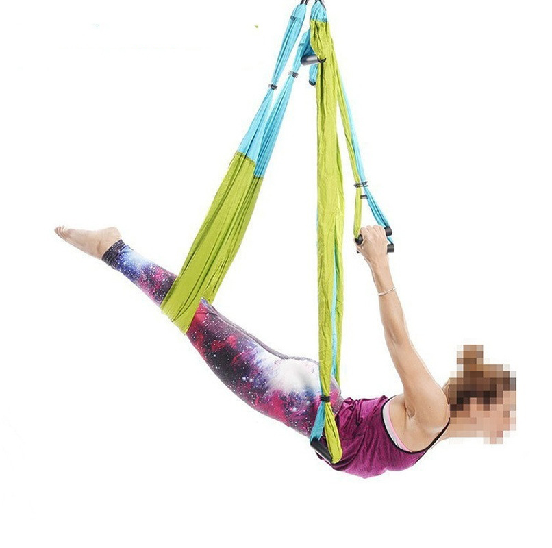 Yoga Swing Aerial Inverted Fitness Non-stretch Hammock Back Inversion Sling Anti Gravity Yoga Hammock Drop shipping