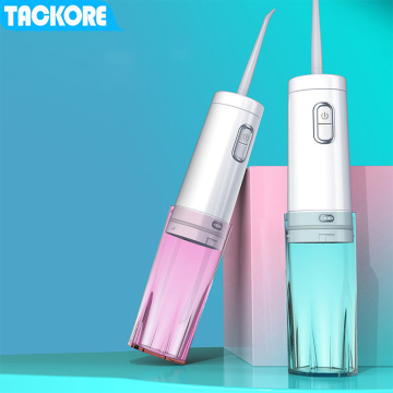 USB Rechargeable Water Flosser Oral Irrigator Dental Water Tank Water Jet Waterproof IPX7