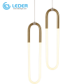 LEDER Lantern Pendant Lights For Kitchen