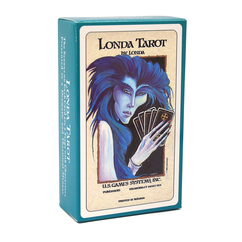 78 Cards Deck Londa Tarot with Guidebook Divination Fate Party Board Game Card L9BD