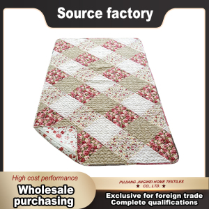Elegant Quilted Check Furniture Protector for Sofas