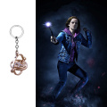 Classic Movie Jewelry Harry TIME TURNER Pendant Keychain Fashion Hourglass Keyring For Car Bag Key Holder