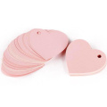 100pcs/pack Price Label Pink Heart Shape Garment labels Kraft Paper Card Wedding Favour Gift Tag DIY Tag Party Favor 4.3*4.3cm