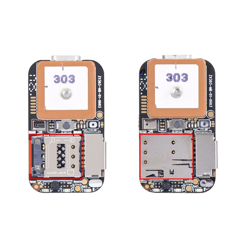 Super Mini Size GPS Tracker GSM AGPS Wifi LBS Locator Free Web APP Tracking Voice Recorder ZX303 PCBA Inside U1JF