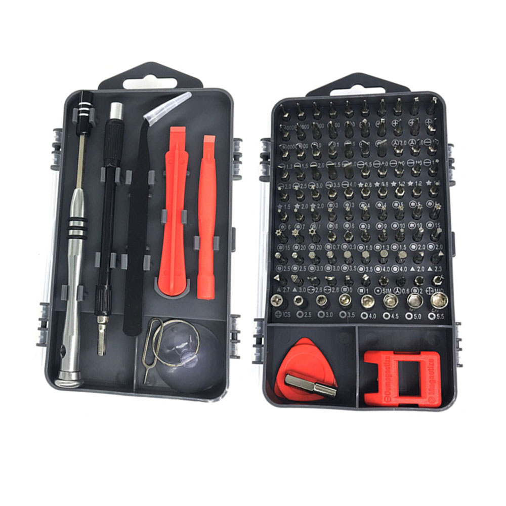 112 in 1 Screwdriver Set PC Cell Phone Maintenance Repair Tool Kit Magnetic Screwdriver Bit Torx Electronic Device Hand Tools