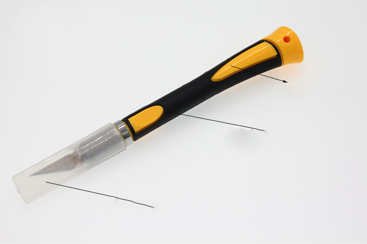 WL-9304AB with 14pieces Blades Replacement Surgical Scalpel Paper Cut PCB Repair Phone Repair PCB Repair Engraving Knife Set