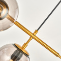 Nordic Lamp Art Strip Pendant Lights Modern Parlor Model Room Glass Bulb LOFT luminaire suspension hanglamp lustre pendente