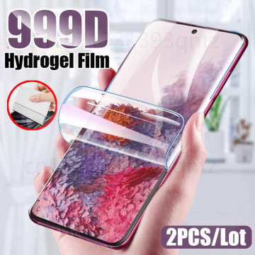 Hydrogel Film Screen Protector For Samsung Galaxy S7 edge S10 S20 S9 Plus Ultra For A50 A51 A70 A30S S10E Soft Screen Protector