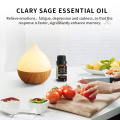 New Clary Sage Essential Oil Anti Anxiety Essential Oil 10ML Body Relieve Essential Oils For Aromatic Aromatherapy Diffusers