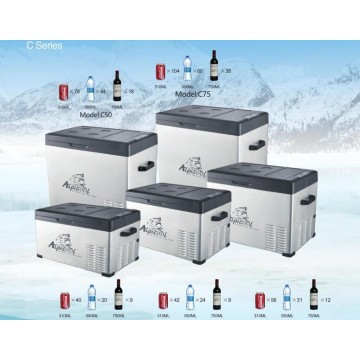 C-Tick 25L-75L car fridge portable fridge used commercial freezers for sale