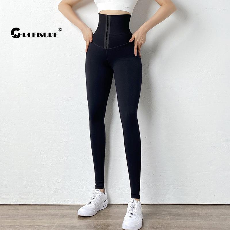 CHRLEISURE High Waist Yoga Pants Push Up Gym Fitness Sport Leggings Women Winter Tights Sexy Slim Compression Sportswear Thicken