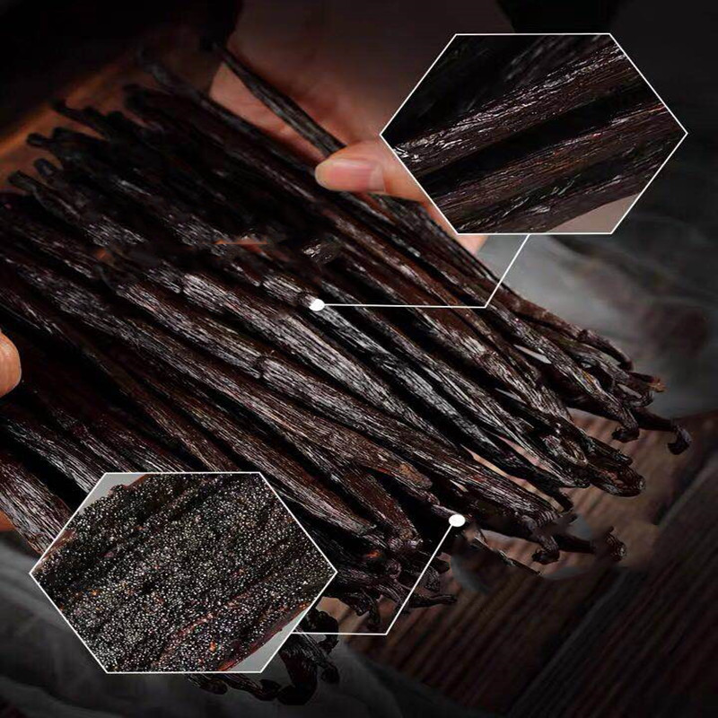 5 root/10 root Madagascar imported Vanilla pods Vanilla Bean bake cake Super high quality, free delivery