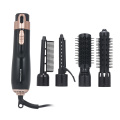 4 in 1 Hair Dryer Brush Electric Hair Straightener Curler Brush Negative Ion Hot Air Comb Hair Styler Tools For Women And Men