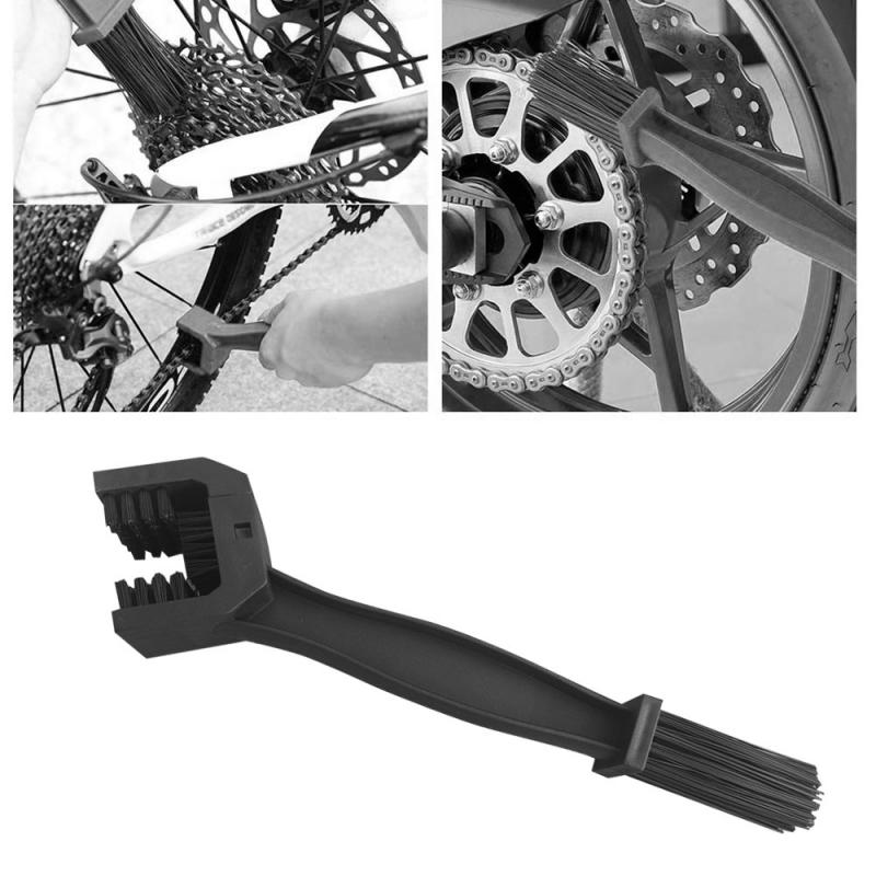 Universal Car Accessories Rim Care Tire Cleaning Motorcycle Bicycle Gear Chain Maintenance Cleaner Dirt Brush Clean Tool TXTB1