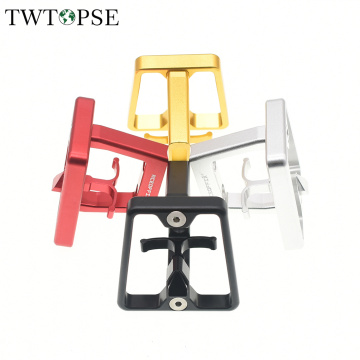 TWTOPSE Bike Bicycle Front Carrier Block For Brompton Folding Bike Bag Bracket Holder Luggage Mounting CNC Aluminum Alloy 3SIXTY