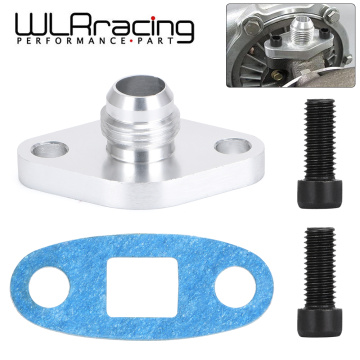 WLR RACING - Turbo Oil Return/Drain Flange Adapter AN10 for TOYOTA LEXUS 1JZ 2JZ GTE WLR-OFG35