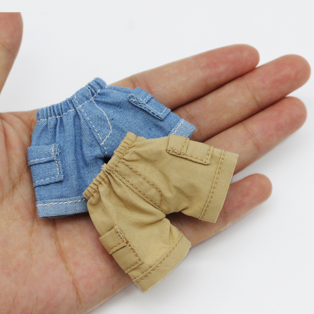OB11 baby clothes ob11 pants and shorts Jeans 1/12 bjd Mollys GSC body doll clothes trousers Doll accessories