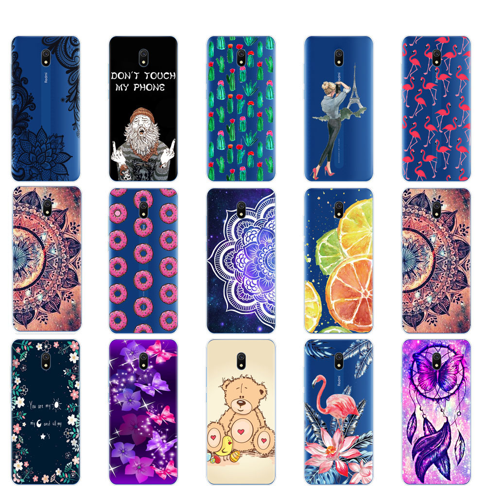 case for xiaomi redmi 8a case cover silicon soft tpu coque for redmi 8a bumper hongmi 8a fundas copas full 360 Protective shell