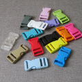 5pcs/lot 20mm colourful Plastic clasp release buckle strap belt buckle for bag pet dog collar necklace bracelet sewing accessory
