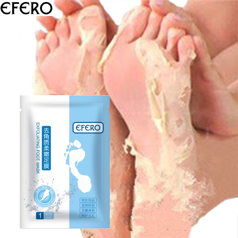 efero Peeling Foot Mask Exfoliation for Feet Mask For Legs Heel Care Remove Dead Skin Moisturizing Socks For Pedicure 1Pair=2pcs