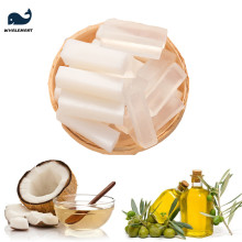 Handmade Soap Raw Materials Soap Base Plant Oil Transparent and White Color DIY Craft Nature Coconut Olives Palm Refined 500G