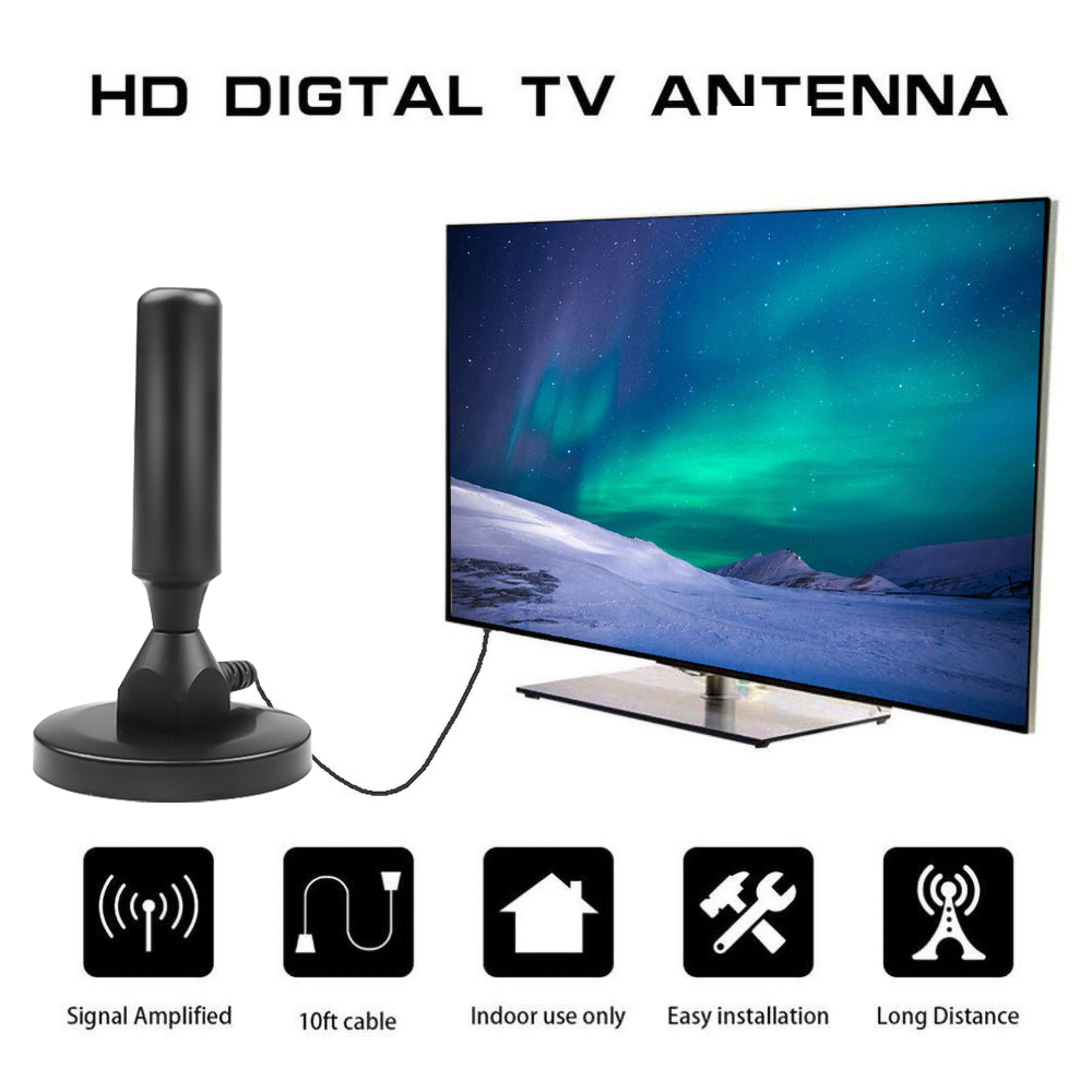Digital TV Antenna 30dBi For DVB-T TV HDTV Digital Freeview HDTV Antenna Booster for TV HDTV Digital Wireless Television Antenna