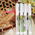 1Pc Waterproof Permanent White Ink Marker Paint Pen Stationery Art Writing Tools NEW