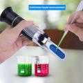 Portable Tester Tool Engine Liquid Ethylene Antifreeze Freezing Car Battery Refractometer ATC