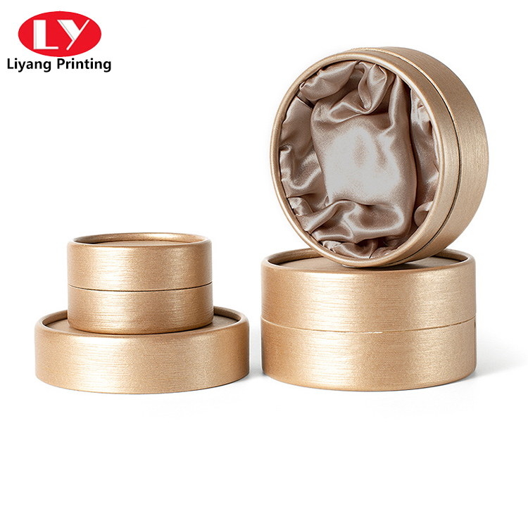 Gold Round Box
