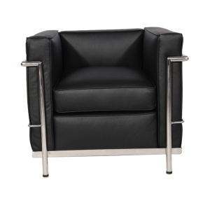 Le corbusier leather LC2 lounge chair