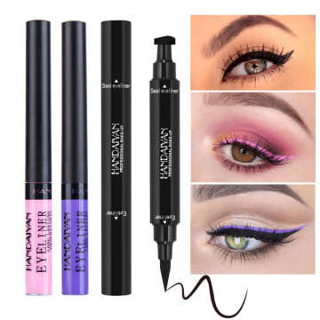 1Pc Eyeliner Stamp Marker Pencil Waterproof Stamp Double-ended Eye Liner Pen Cosmetic Long Lasting Eye Liner Quick Dry Eyeshadow