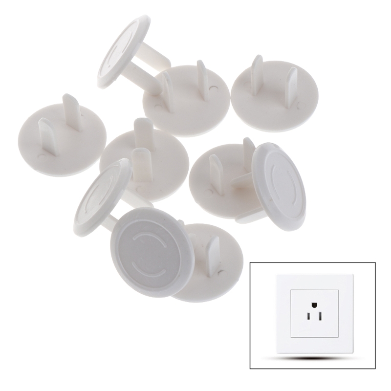 10Pcs/Lot French/EU/UK/US Standard Baby Safety Plug Socket Protective Cover Children Care
