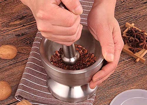 Stainless Steel Mortar and Pestle Set