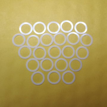 100pcs Polyester nylon insulating plastic washer gasket M0.6-0.96 thickness high temperature Thickness 0.1/0.2/0.25/0.3/0.5mm