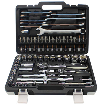 86pcs Tool for Car Repair Ratchet Set of Keys for Car Repair Tool Box with Tools Car Repair Combination Tool Set of Hexagons