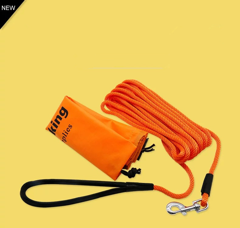 PP round traction rope non-slip wear-resistant dog leash