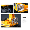 Alloy Excavator Bulldozer Crane Truck Mixer Calender Forklift 1:87 KDW Alloy Diecast Truck Model Rotates 360 Degrees Model Toys