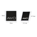 3D Metal R Design AWD Moose Test Logo Emblem Badge Decals Car Sticker for Volvo Ocean V40 V60 V90 XC60 XC90 XC40 S60 S90 S80 C30