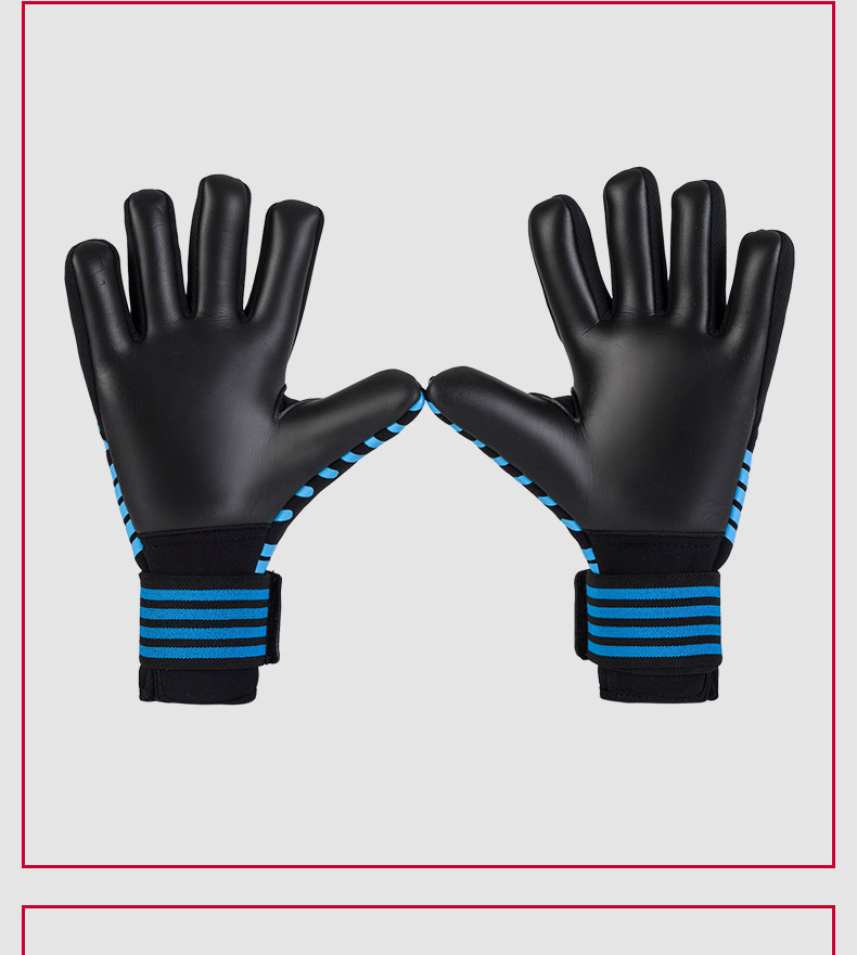 Brand Professional Goalkeeper Gloves without Finger Protection Thickened Latex Soccer Football Goalie Gloves Goal keeper Gloves