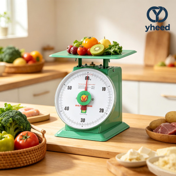 60Kg Mechanical Scale With Flat Metal Platform