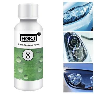 50ml High Quality Retreading Agent Car Polishing Repair Kit Headlight Agent Bright White Headlight Repair Lamp Accessories TSLM1