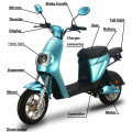 BENOD 48V 350W 20AH Electric Motorcycle Scooters High Power Removable Lithium Battery 25KM/H Electric Bicycle Moto Ebike Scooter
