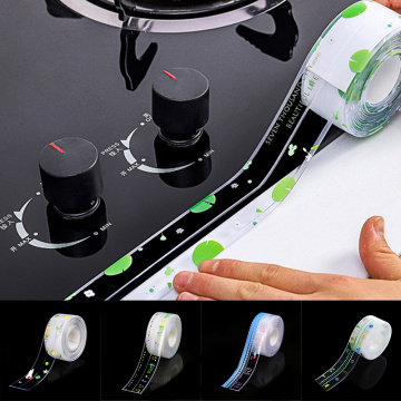 Kitchen Stickers Sink Bathroom Sticker Waterproof Oil-Proof Tape Stickers Bathroom Beautiful Seam Strip Toilet Sink Home Kitchen